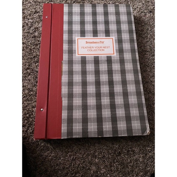 Brunschwig & Fils Feather Collection Wallpapers 1980S Vol 38 Large Swatch Book - Picture 2 of 11